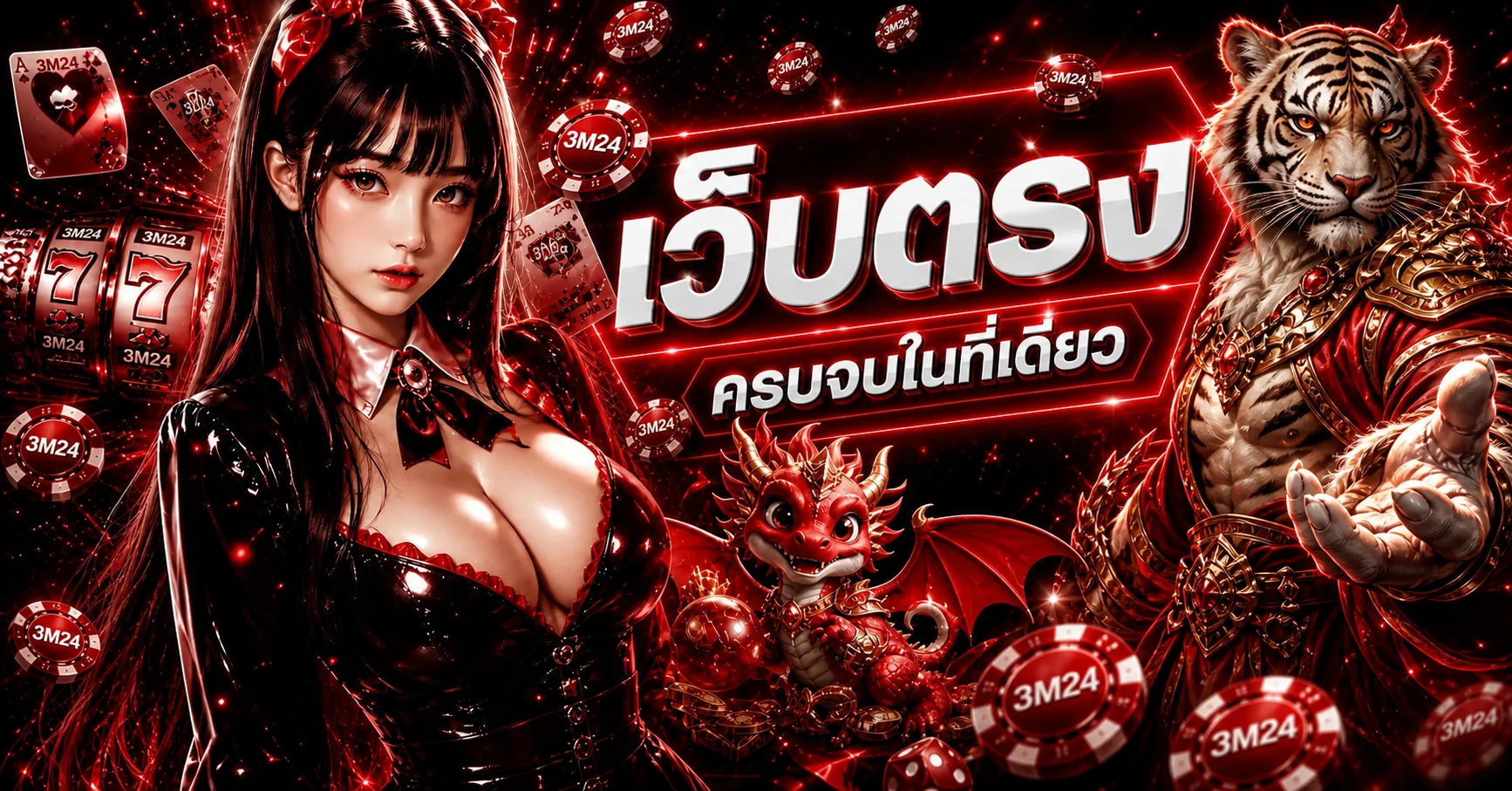 3M24 เว็บตรงรวมเกมสล็อตและคาสิโน